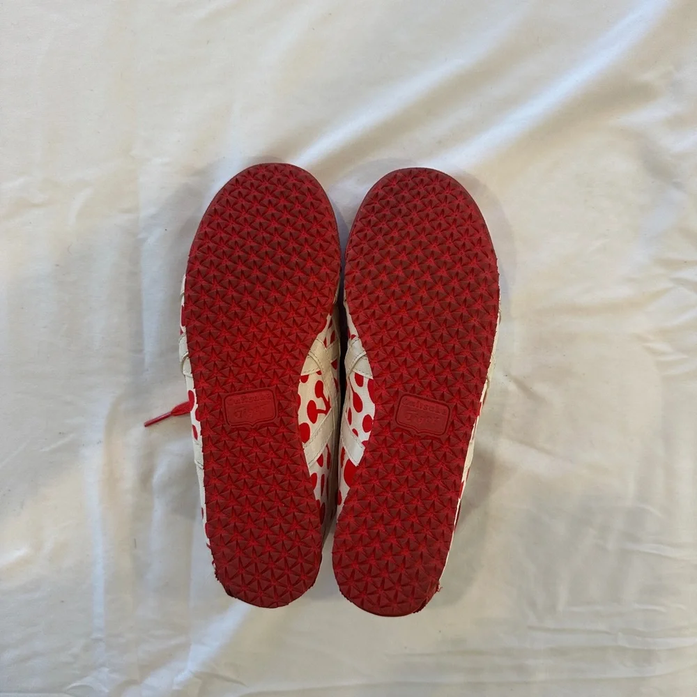 Onitsuka Tiger 37.5 Red polka dots on white - Picture 4 of 7